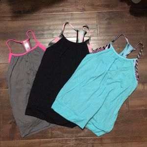 3 Ivivva sport tank tops